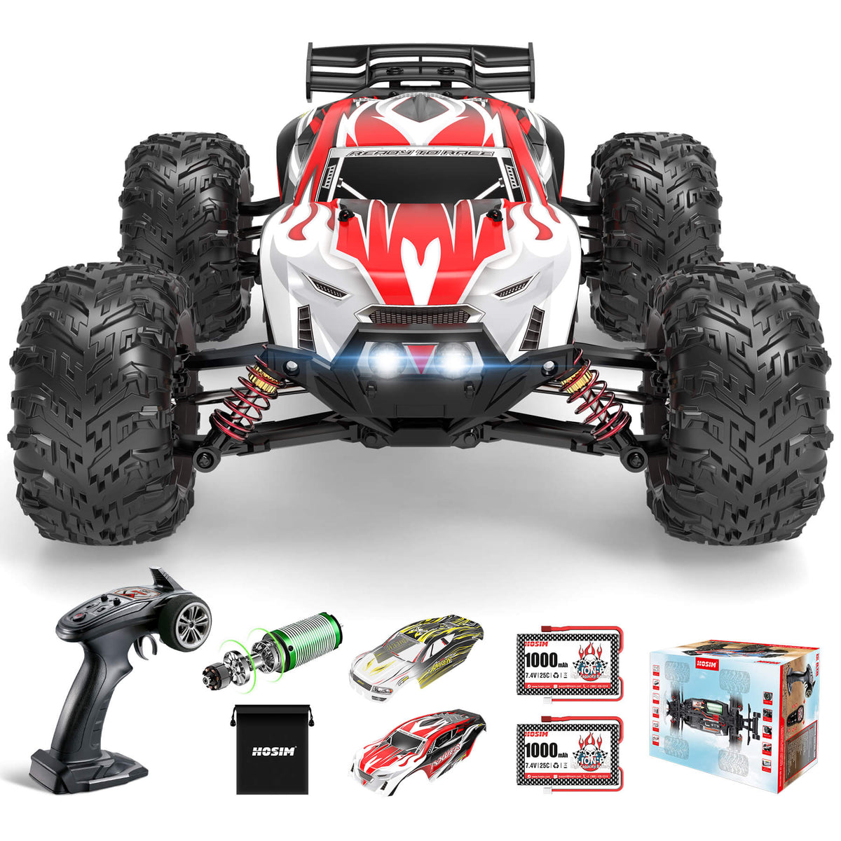 Hosim 1:16 Scale 2845 Brushless RC Car Monster Truck Q905