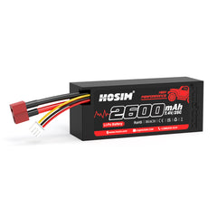 RC Cars Battery 25C 7.4V 2S 2600mAh for High Speed RC Truck X07 X08 X17 X25 X27 X15W