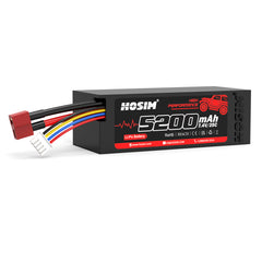 RC Cars Battery 25C 2S 7.4V 5200mAh for High Speed RC Truck X07 X08 X17 X25 X27