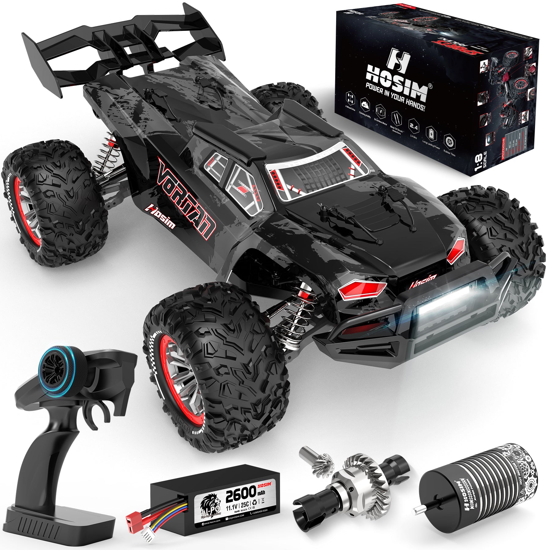 RC CAR VORTAN X25 1:8 BRUSHLESS