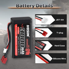 RC Car Battery 7.4V 15C 3000mAh Lipo Battery