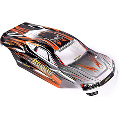 Hosim RC Car Shell Truck Body Accessory Spare Parts 38-SJ02 9138 Q903 RC Car (Orange)