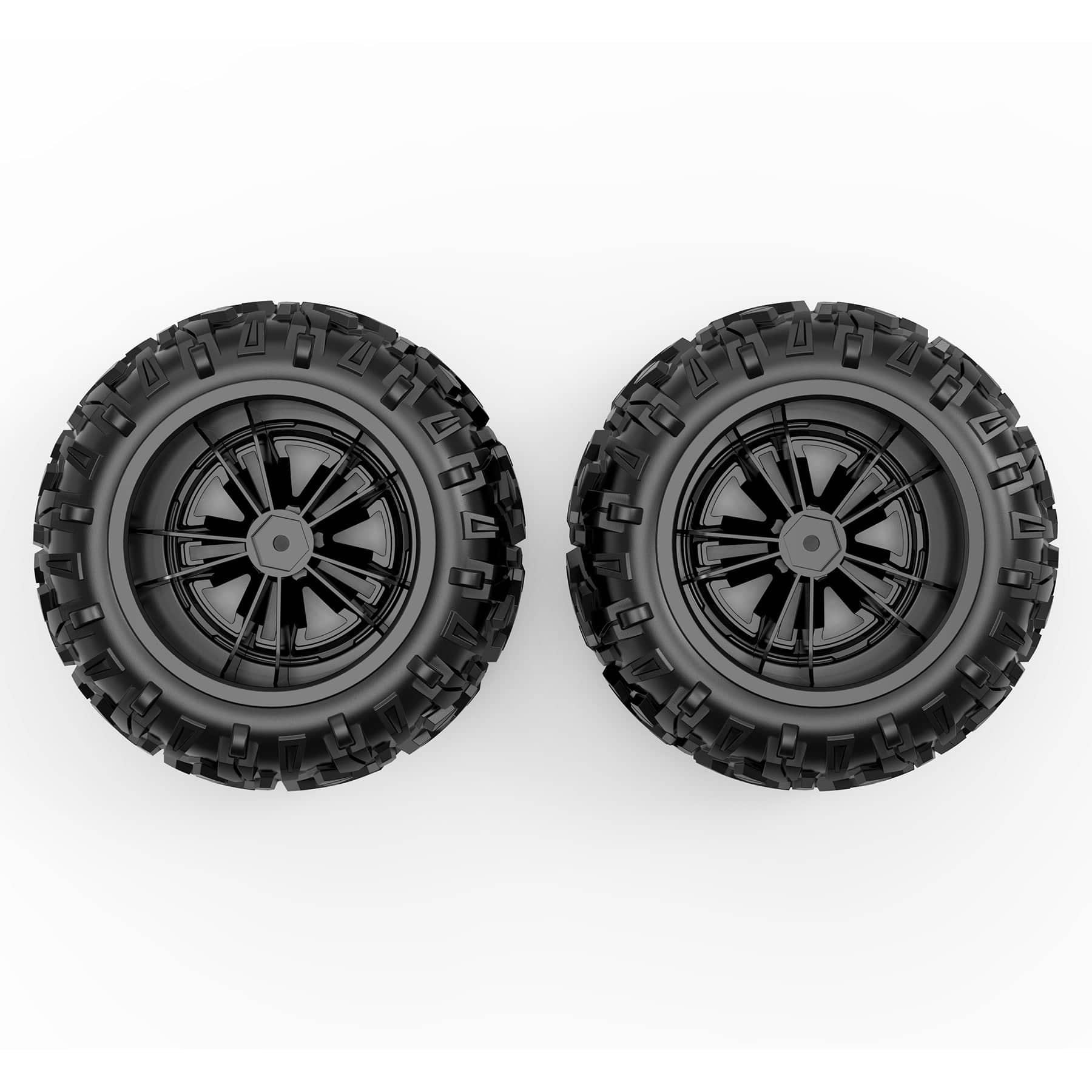 RC Car Wheel and Tires 12mm 1XLF-13 for X07 X08