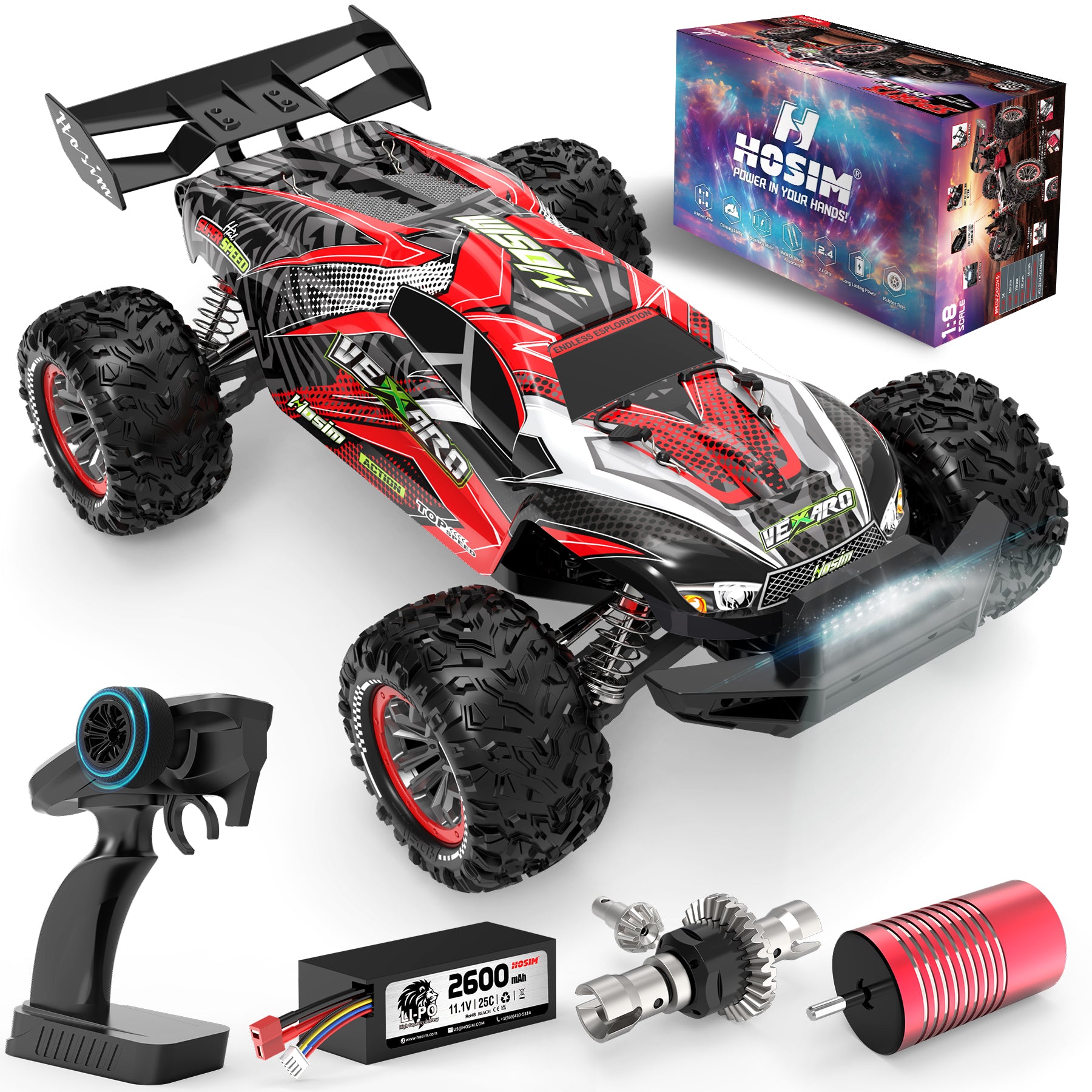 RC CAR VEXARO X27 1:8 Brushless