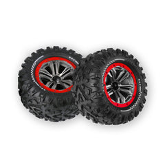 RC Car Wheel & Tire 12mm 1:8 X27-LZ01 FOR X17 X27 X25