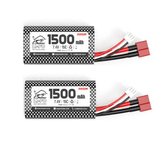 RC Car Battery 1500 mAh 7.4V Li-Po Battery 2PCS  For X03 X05 X06 X15 X16 X07 X08 X17 X27 X25