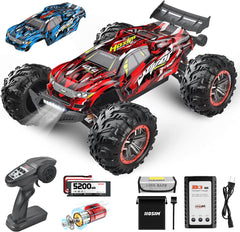 Hosim Brushless RC Cars 1:10 High Speed 68+KM Remote Control Car X-07 4WD  Off Road RC Monster Trucks