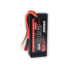 RC Car Battery 7.4V 2600mAh Lipo Battery 25C for X08 X07 X07W