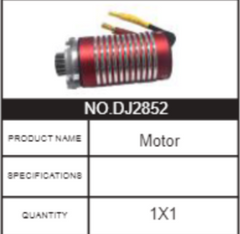 RC Car Motor Brushless 1:8 MSDJ-3660 For X27