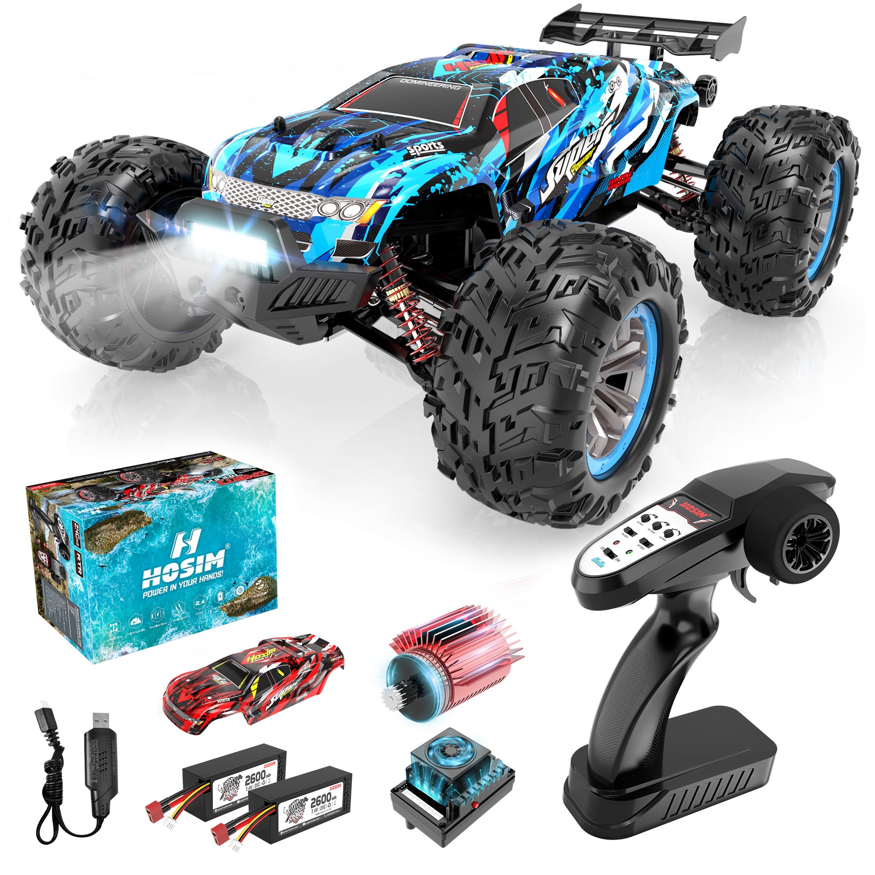 RC Car X07 1:10 Brushless