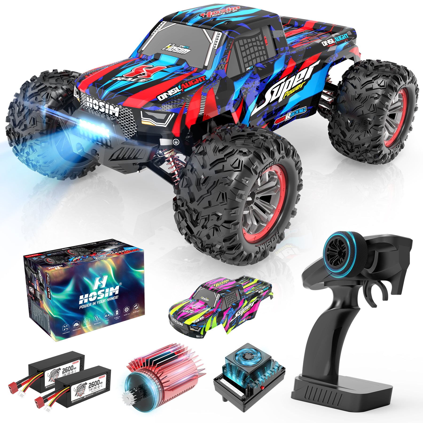 RC Cars X08 1:10 Brushless