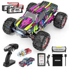 Hosim RC Cars 1:10 Brushless Remote Control Car RC Monster Truck High Speed 68+KM  X-08 4WD Off Road