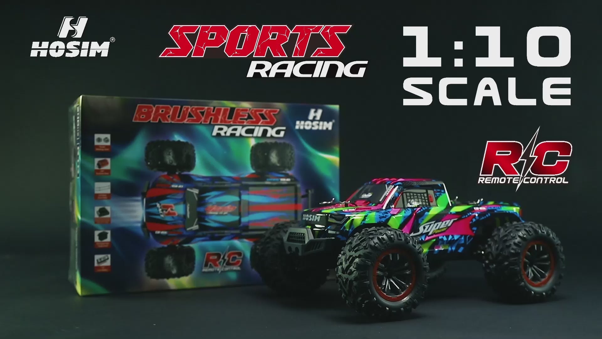 RC Cars X08 1:10 Brushless