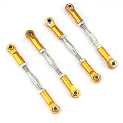 4Pcs RC Car Turnbuckles Steering Linkage Pull Rod for 1/10 Traxxas Slash 4x4