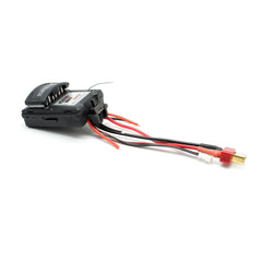 Hosim 1:10 RC Car Brushed ESC Electronic Speed Controller For 9125 RC Truck Car 25-ZJ07