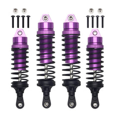 4Pcs RC Car Front Rear Shock Absorber for 1:10 4x4 Traxxas Slash Monster Car