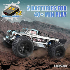 Hosim 1:16 GPS Remote Control Truck 38+ KMH RC Car with Radio Cars Vehicle Off-Road Waterproof Hobby Grade RC Monster Trucks