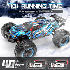 Hosim Brushless RC Cars 1:10 High Speed 68+KM Remote Control Car X07 4WD Off Road RC Monster Trucks