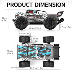 Hosim 1:16 GPS Remote Control Truck 38+ KMH RC Car with Radio Cars Vehicle Off-Road Waterproof Hobby Grade RC Monster Trucks