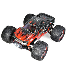 Hosim 1:12 Scale RC Car Monster Truck Oil Shock 2 Dual Batteries High Speed 9155 Red