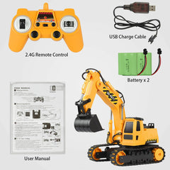 Hosim 1/26 Remote Control Car RC Excavator Truck